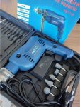Furadeira de Impacto Nell 400W Velocidade Variável e Reversível 3/8” com Maleta 19 Peças na Magazine Luiza