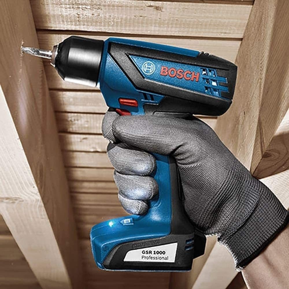 Furadeira Parafusadeira a Bateria de 12v GSR 1000 – Bosch na Magazine Luiza