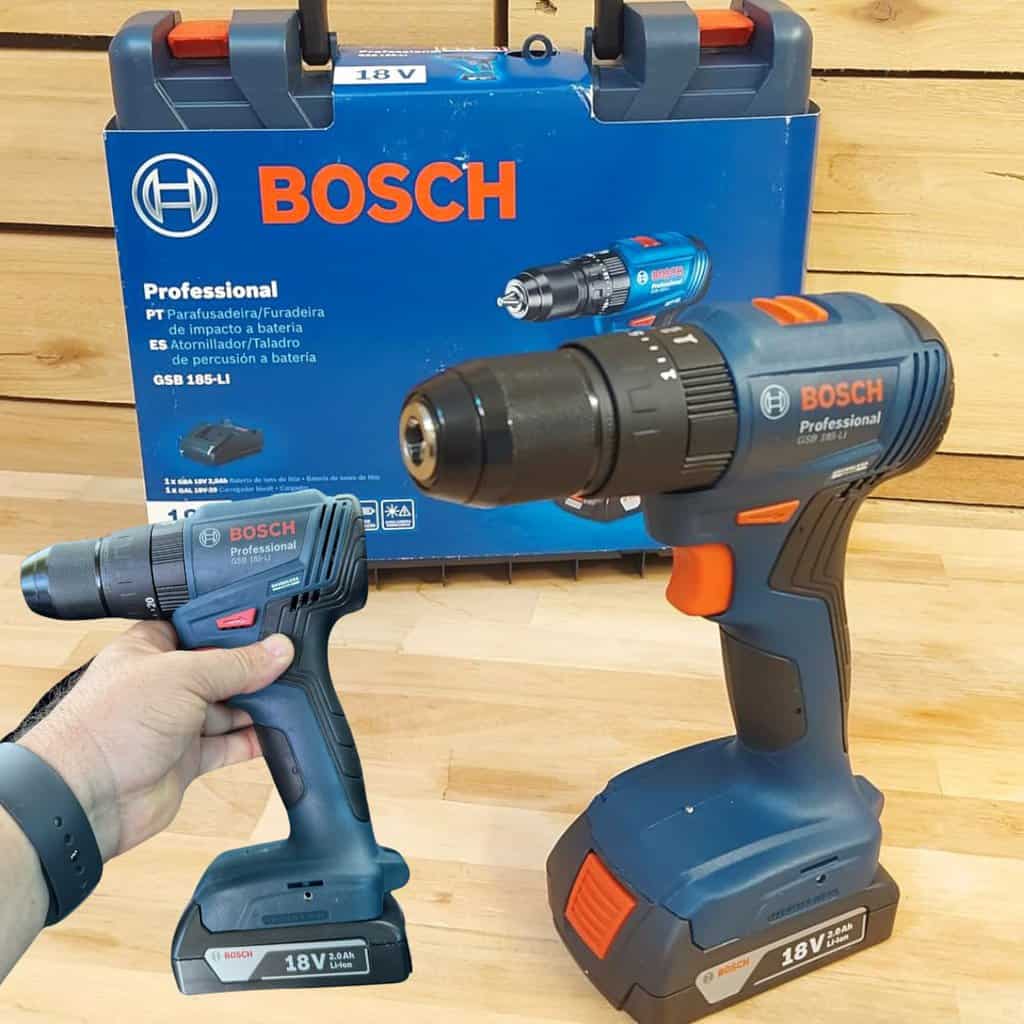 Furadeira Parafusadeira Impacto 18V Bosch GSB185LI-1B Sem Fio, 1 bateria na Amazon