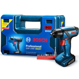 Furadeira / Parafusadeira a Bateria 12V GSR 1000 Smart Bivolt - BOSCH na Ponto