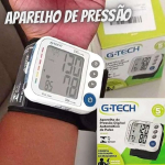 G-Tech Aparelho de pressão digital de pulso GP400, Branca na Amazon