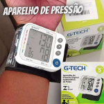G-Tech Aparelho De Pressão Digital De Pulso Gp400 Cor: Branca na Amazon