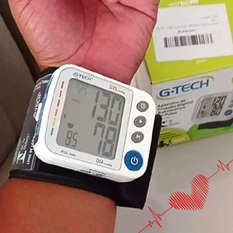 G-Tech Aparelho de pressão digital de pulso GP400 na Amazon