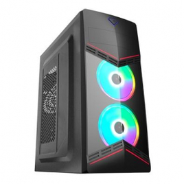 Gabinete Gamer C3Tech Gaming MID Tower - MT-G90BK na KaBuM!