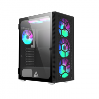 Gabinete Gamer Montech X3 Glass, Mid Tower, Black, ATX, Com 6 Fans, Vidro Temperado na Terabyte Shop