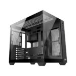Gabinete Gamer Redragon Wideload Lite, Mid Tower, ATX, Lateral em Vidro Temperado, Preto – CA-604B na KaBuM!