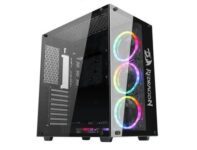 Gabinete Gamer Redragon Wideload, Mid Tower, Lateral e Frontal em Vidro – GC-802-1 na KaBuM!