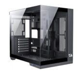 Gabinete Gamer Redragon Wideload Pro – Mid Tower, USB 3.0+2.0, Aquário, Vidro Panorâmico na Amazon