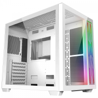 Gabinete Gamer SuperFrame Cube Mid Tower Vidro Temperado ATX Sem Fonte Sem Fan na Terabyte Shop