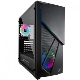 Gabinete Gamer SuperFrame Delta RGB Mid Tower Vidro Temperado Black ATX Sem Fonte Com 2 Fans na Terabyte Shop
