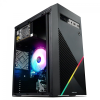 Gabinete Liketec One V2 RGB, Mid Tower, MATX, Black, Sem Fonte, Sem Fan, LC-MT-ONEV2-2057 na Terabyte Shop