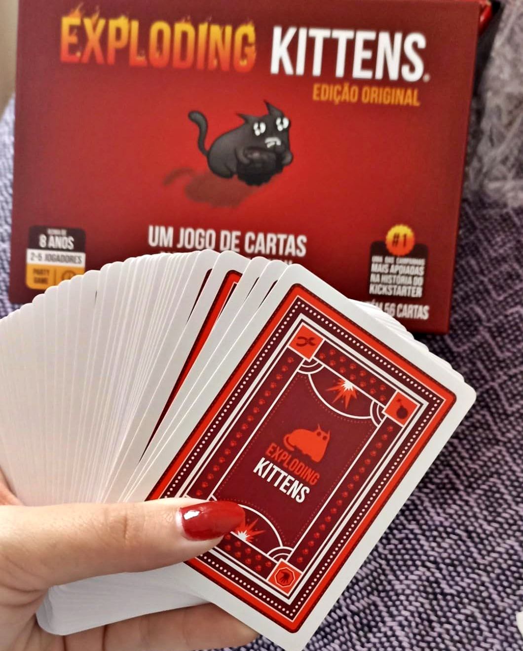 Galapagos, Exploding Kittens, Jogo de Cartas para Amigos, 2 a 5 jogadores, 15 minutos por partida na Amazon