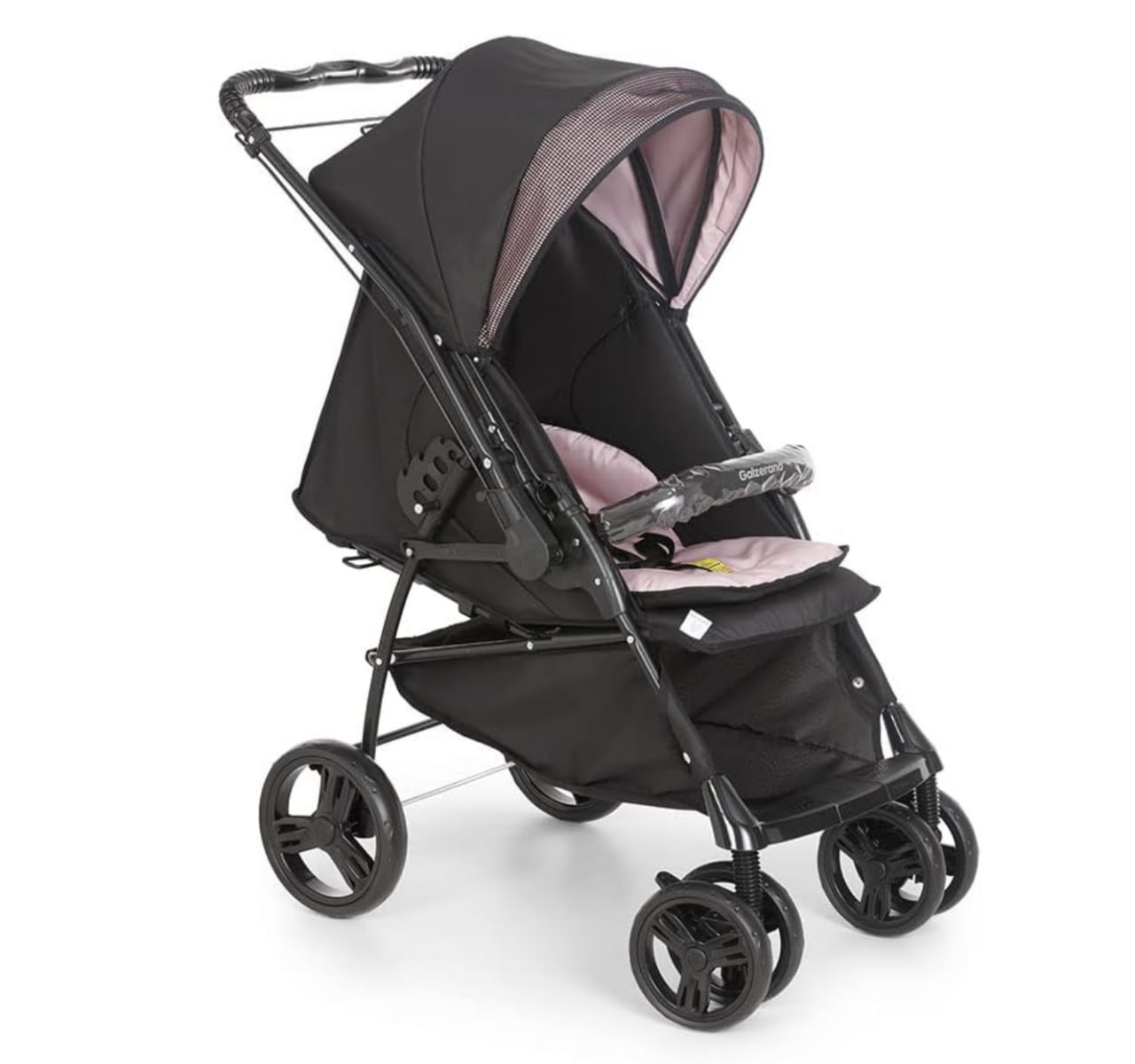 Galzerano Carrinho De Bebê Maranello Ii Até 15Kg Preto/Rosa 1381Ptr na Amazon