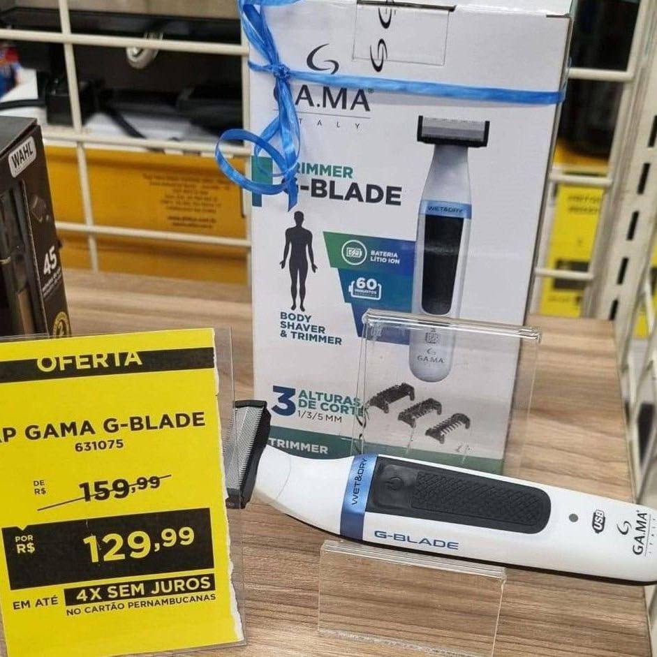 GA.MA ITALY Aparador de Pelos G-Blade W&D Bivolt na Amazon