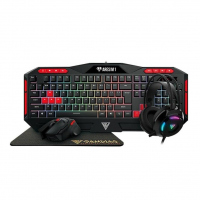 GAMDIAS Kit Gamer 4-em-1 Mouse, Mousepad, Teclado E Headset Poseidon M2, Preto na Amazon