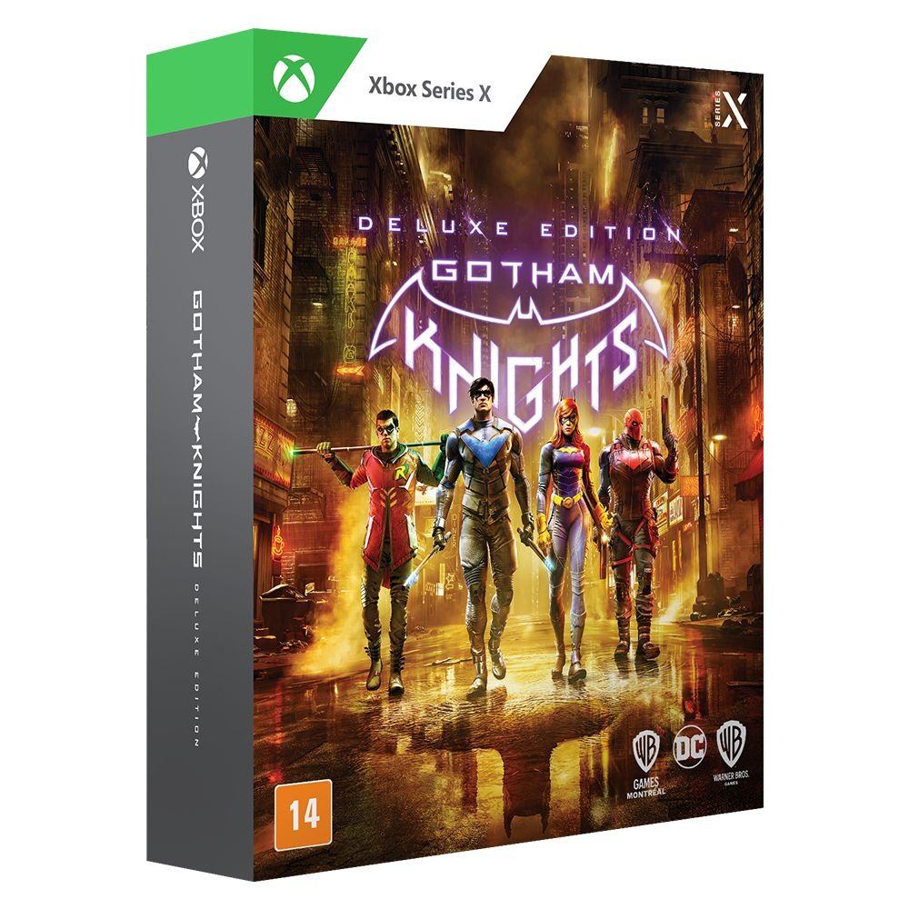 Game Gotham Knights BR Deluxe Edition – Xbox Series X na Americanas