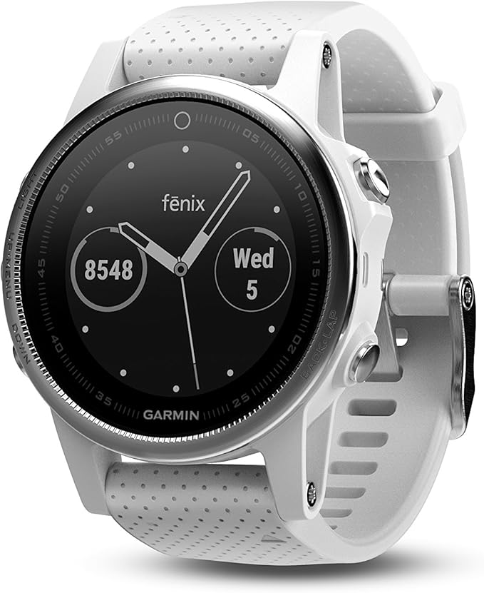 Garmin 010-01685-32 Fenix 5S 2,8 cm – Branco com Faixa Branca Carrara (KOR) na Amazon