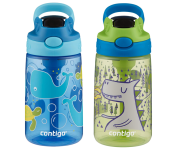 Garrafa Contigo Aubrey com canudo, 400 ml, pacote com 2, baleia e dragão na Amazon
