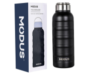 Garrafa de Água Térmica MODUS Isolada a Vácuo Aço Inox 1000ML (Preto) na Amazon