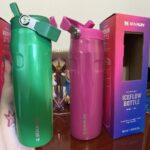 Garrafa Térmica Aerolight Flip Straw Clover Shimmer | 710 ML na Amazon