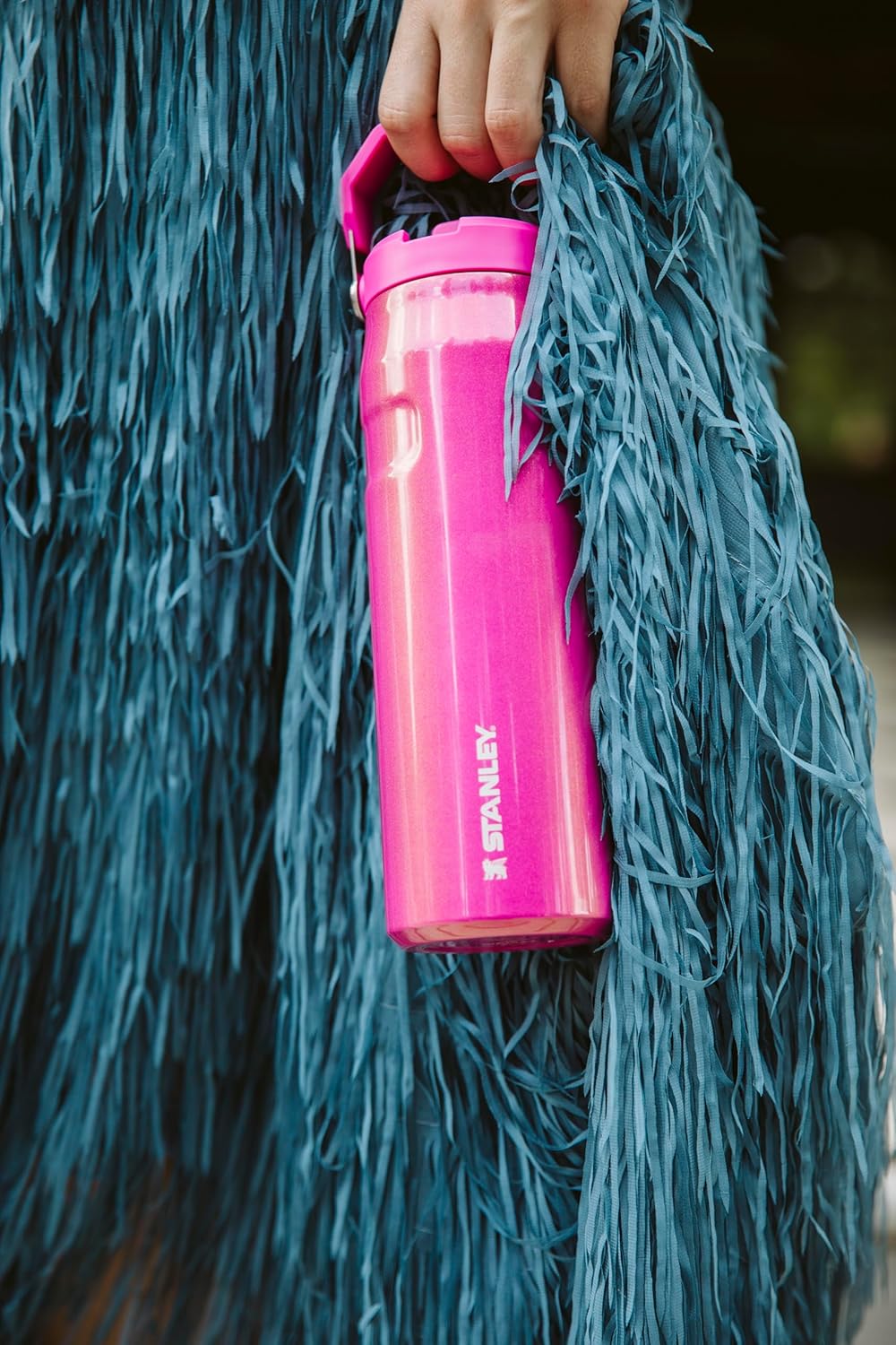 Garrafa Térmica Aerolight Flip Straw Dazzle Pink Shimmer | 710 ML na Amazon