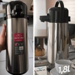 Garrafa Térmica Air Pot Inox 1,8L Invicta na Amazon