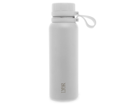 Garrafa Térmica de Aço Inox LYOR Explorer Branca 650ml na Amazon