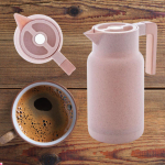 Garrafa Térmica de Bambu e PP Organic Bege 1L- Lyor na Amazon