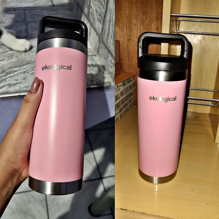 Garrafa Térmica de Inox Parede Dupla 530ml na Amazon