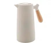 Garrafa Térmica de Plástico com Cabo de Madeira Nórdica – Wolff na Amazon