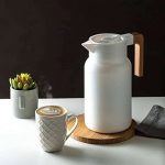 Garrafa Térmica de Plástico Organic Branca 1L – Lyor na Amazon