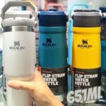 Garrafa Térmica Flip Straw Stanley Saffron | 651ML na Stanley