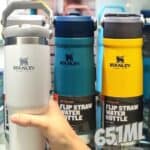 Garrafa Térmica Flip Straw Stanley Saffron | 651ML na Stanley
