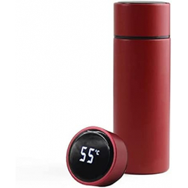 Garrafa Térmica Inox A Vácuo Termômetro Display Led 500ml - Smart Cup na Amazon