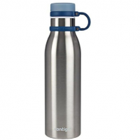 Garrafa Térmica Inox Parede Dupla, Contigo, Azul, 591ML na Amazon