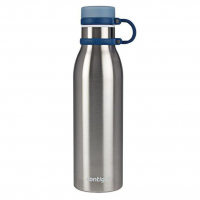 Garrafa Térmica Inox Parede Dupla Matterhorn 591ml Azul Mônaco Contigo na Amazon