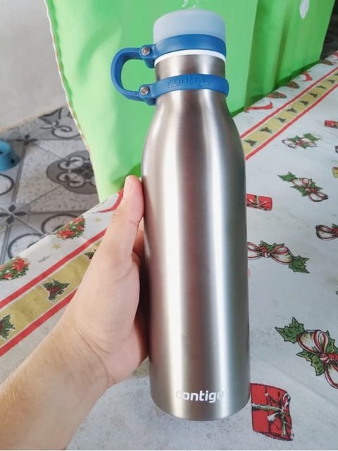 Garrafa Térmica Inox Parede Dupla Matterhorn Contigo, 591ML na Amazon