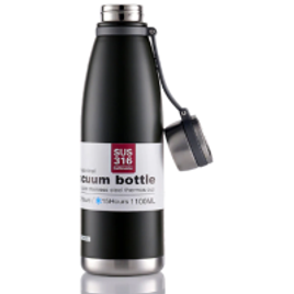 Garrafa Térmica inox Portátil Vácuo Isolado Tumbler com Corda 1100ml na Aliexpress