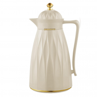 Garrafa Térmica Khadija 1L Off White Com Dourado na Amazon