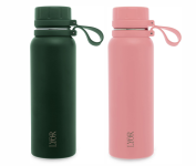 Garrafa Térmica LYOR de Aço Inox Explorer Verde 650ml na Amazon