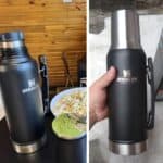 Garrafa Térmica Mate System Matte Black – 1.2L na Stanley