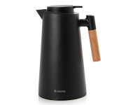 Garrafa Térmica Princess 1L Termopro Preta com Cabo em Madeira para Café Chá Quente e Bebidas Frias na Amazon