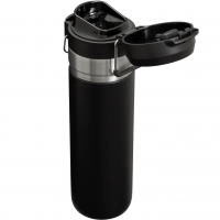 Garrafa Térmica Quick Flip Stanley|710ml Preta E Branca na Amazon