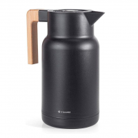 Garrafa Térmica Wood Fashion Preta 1 L Termopro Glass na Amazon