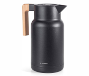 Garrafa Térmica Wood Fashion Preta 1 L Termopro Glass na Amazon
