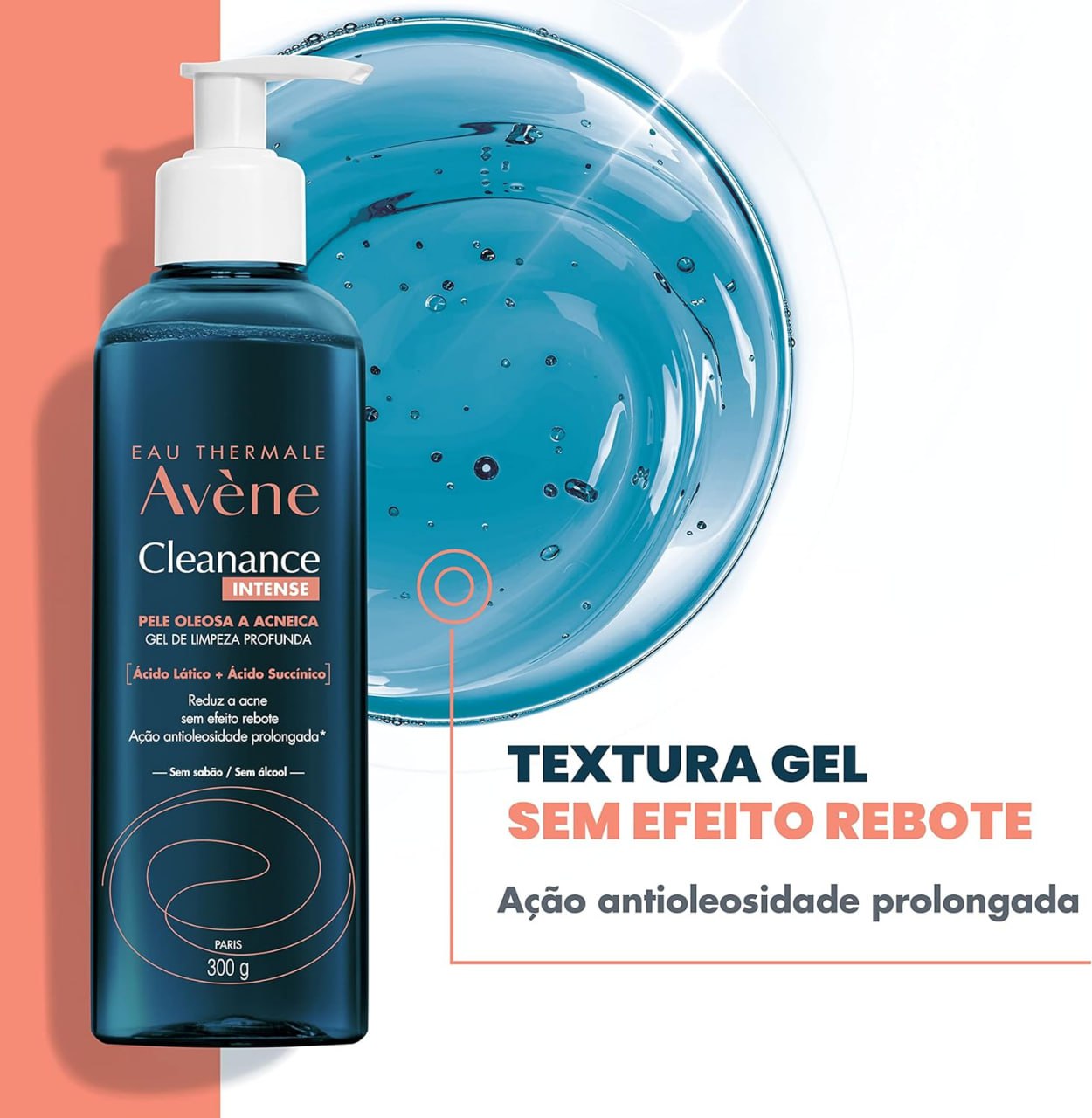 Gel de Limpeza Cleanance Intense 400g – Avène na Amazon