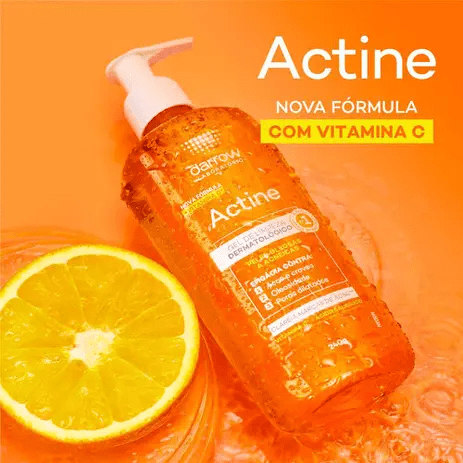 Gel de Limpeza Darrow Actine Vitamina C 400g na Magazine Luiza