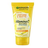 Gel De Limpeza Facial Antibacteriano Garnier Uniform & Matte Vitamina C, 150ml na Amazon