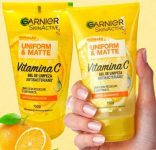 Gel de Limpeza Facial Antibacteriano Garnier Uniform & Matte Vitamina C Antioleosidade, 150ml na Amazon