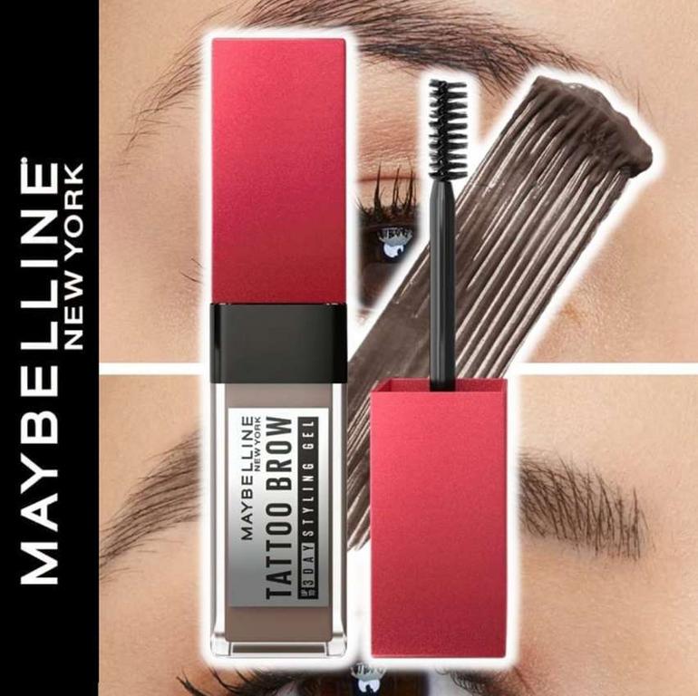 Gel de Sobrancelha Maybelline NY Tattoo Brow 3 Dias 5g na Amazon